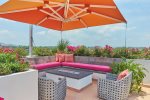 Roof terrace with Firepit and
